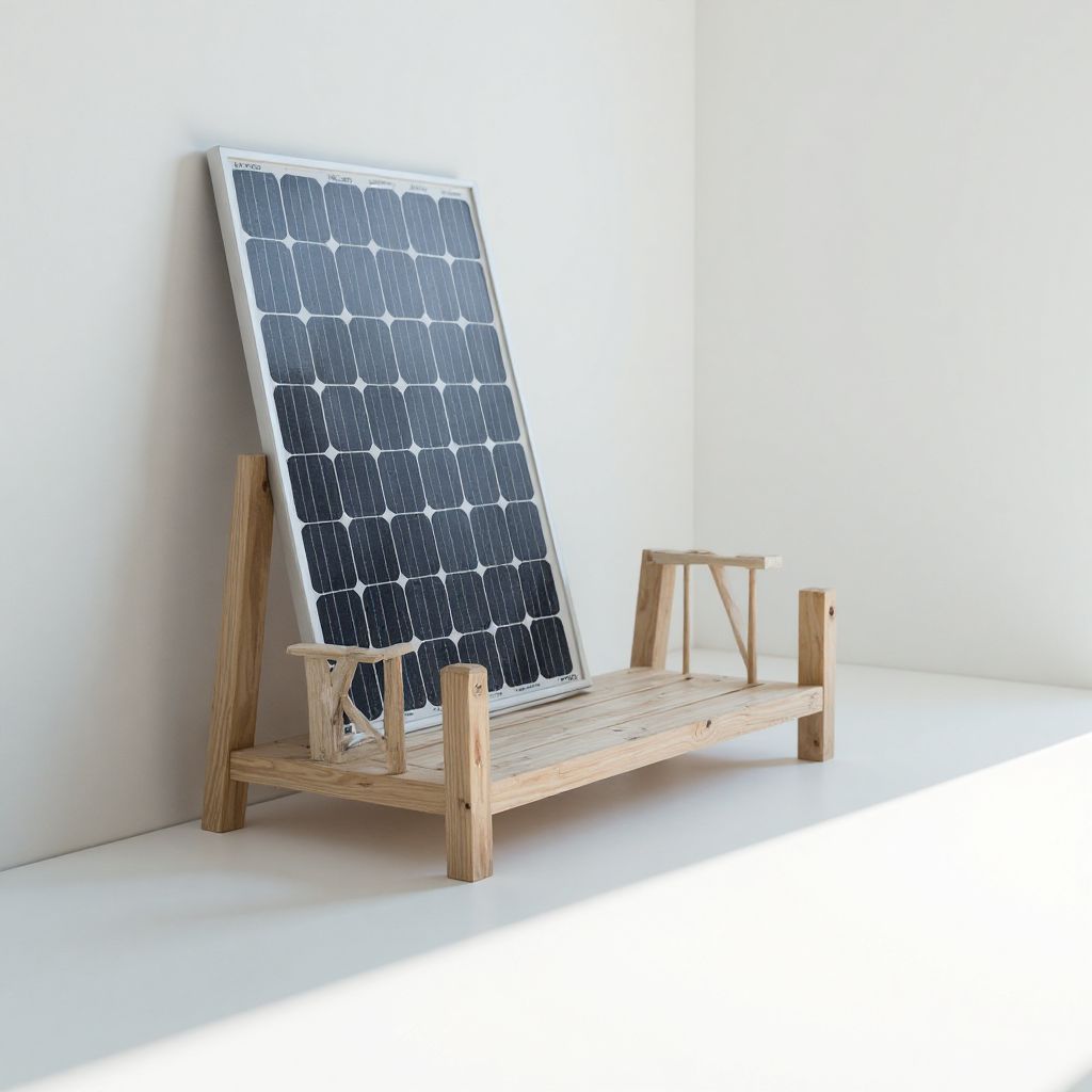 Panou solar pentru iluminat - 100W + baterie 50Ah